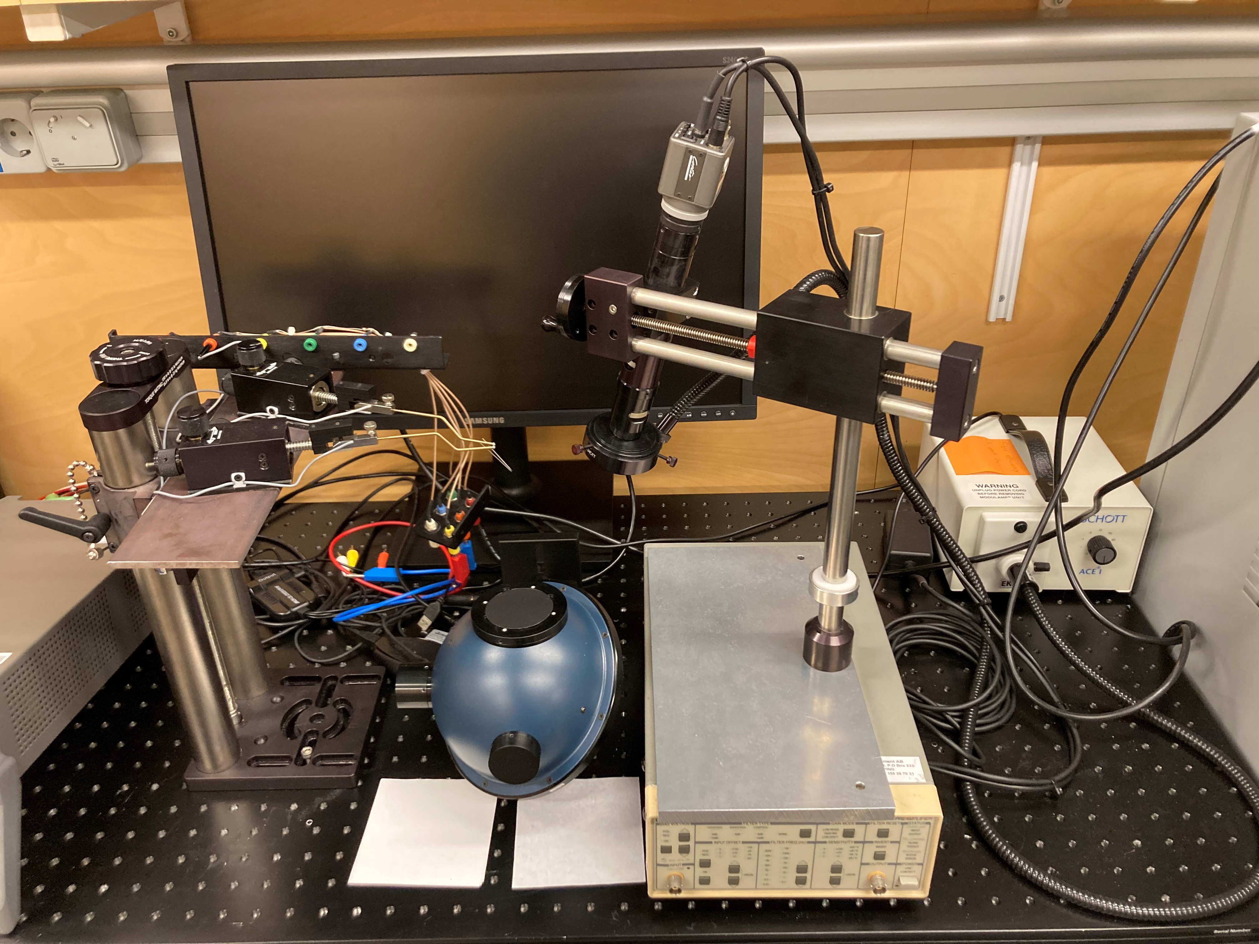 Picture of IPV setup